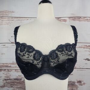 Conturelle Provence Underwire Bra Black Size 34F